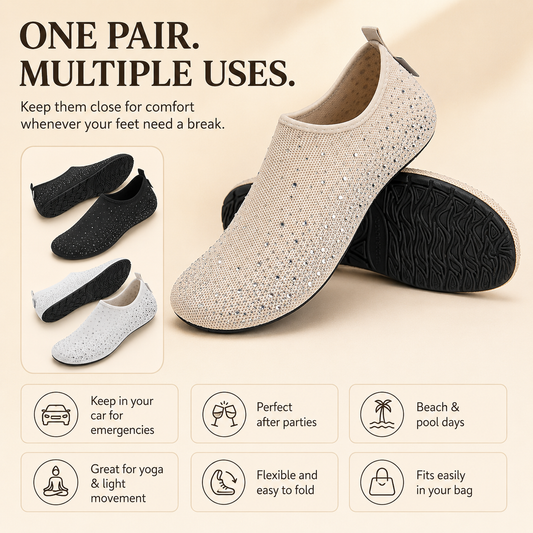 FlexEase Foldable Comfort Shoes
