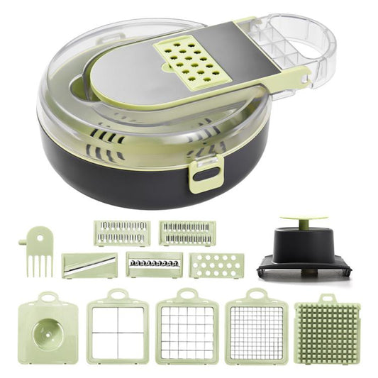 Multifunction 13-in-1 vegetable chopper with container – Lebanon