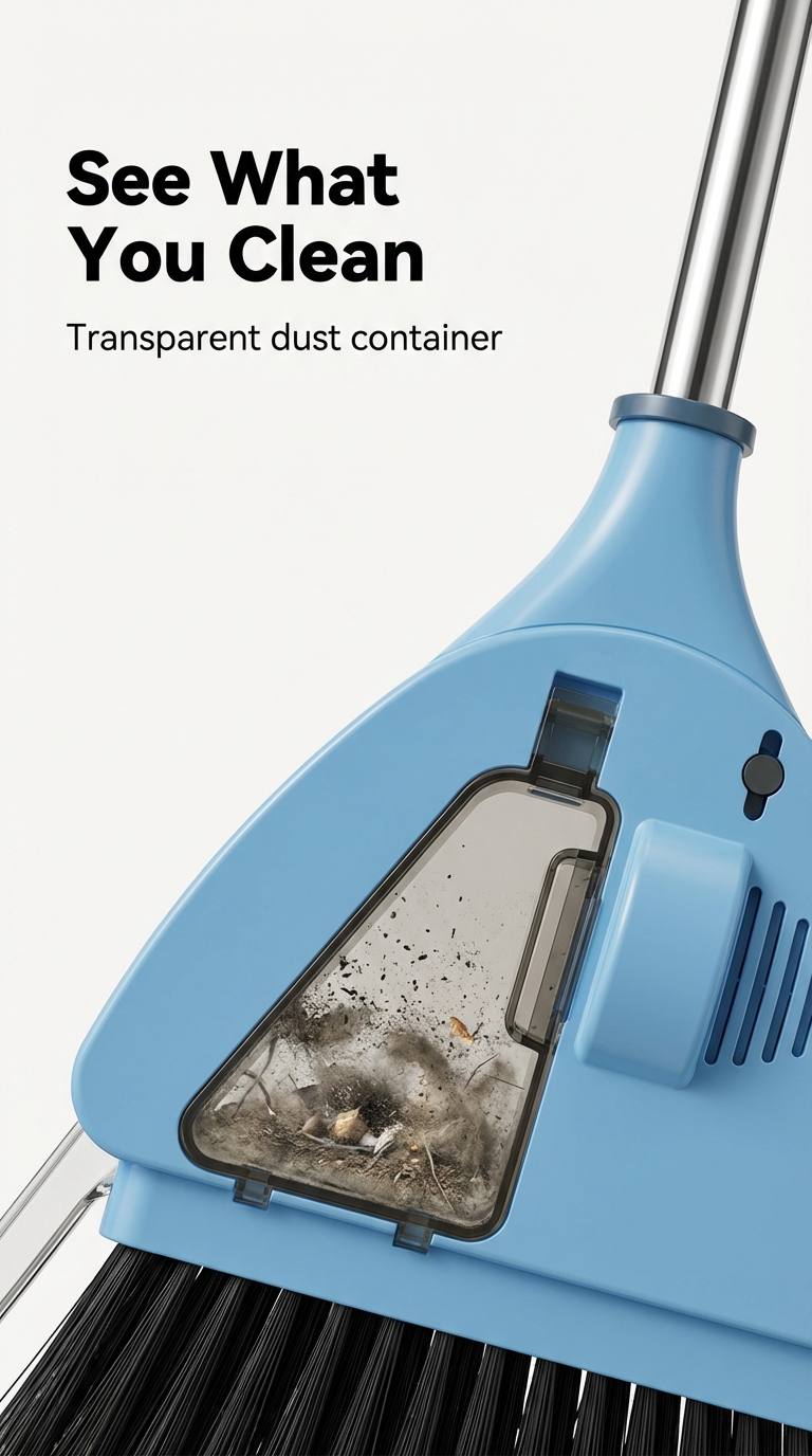 FastClean Vacuum Broom