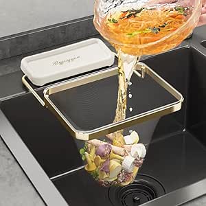 Foldable Sink Strainer + 100 Pcs Filter Set