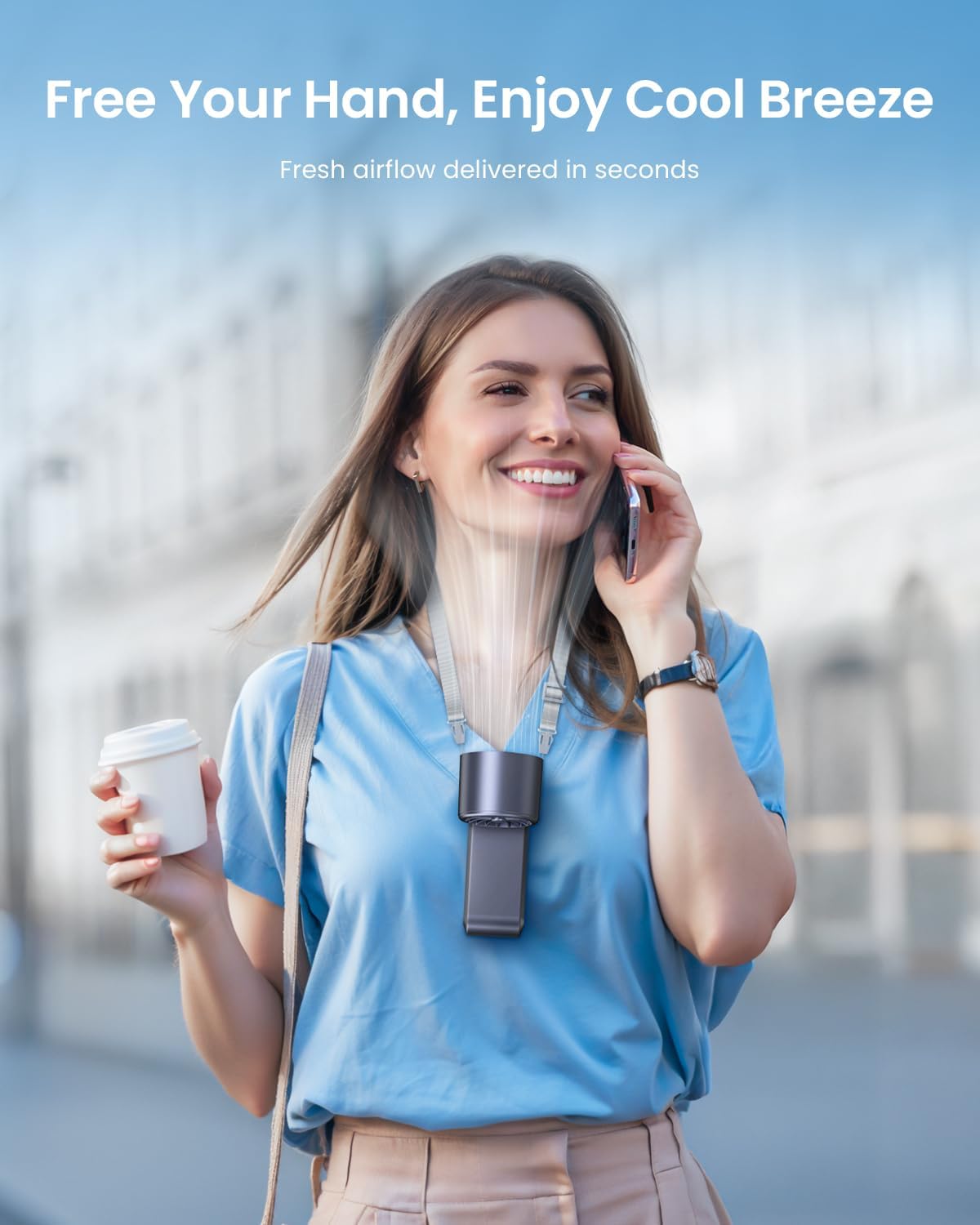 BreezeClip Wearable Fan