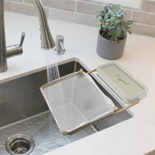 Foldable Sink Strainer + 100 Pcs Filter Set