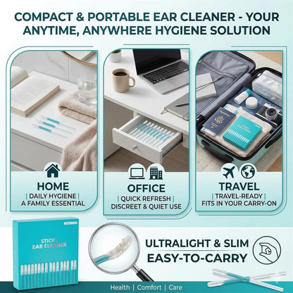 EarCatch Sticky Cleaning Sticks