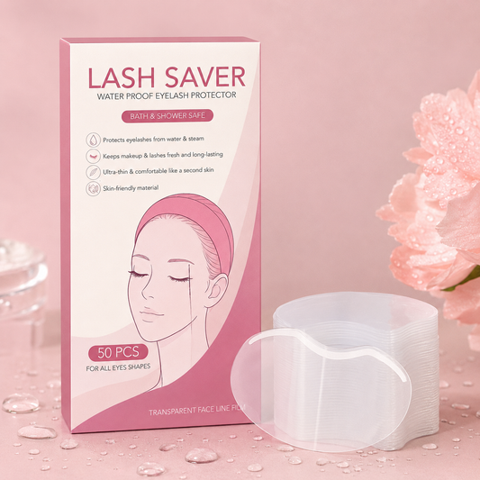 Lash Saver™ Waterproof Shower Shield