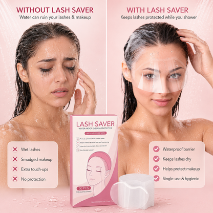 Lash Saver™ Waterproof Shower Shield