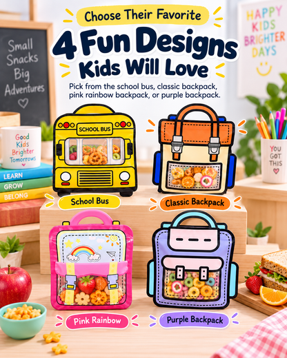 SnackBuddy Reusable Lunch Pouches