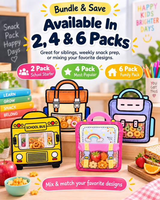 SnackBuddy Reusable Lunch Pouches