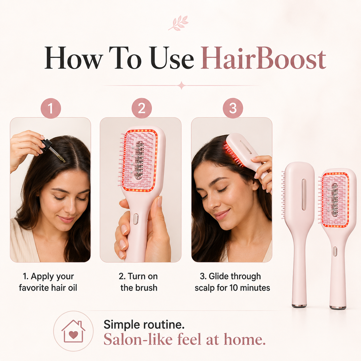 HairBoost Oil Applicator