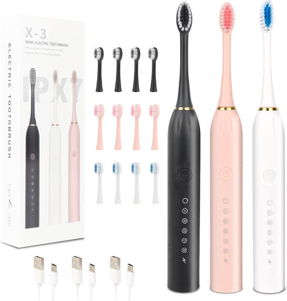 CleanPro Sonic Toothbrush Set