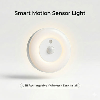 Wireless Motion Sensor LED Light