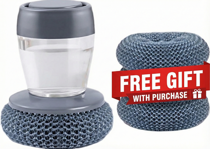 Soap Dispensing Dish Scrubber