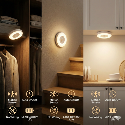 Wireless Motion Sensor LED Light