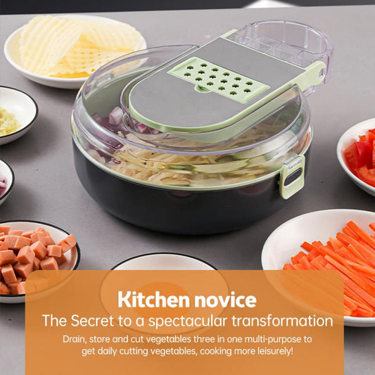 Multifunction 13-in-1 vegetable chopper with container – Lebanon
