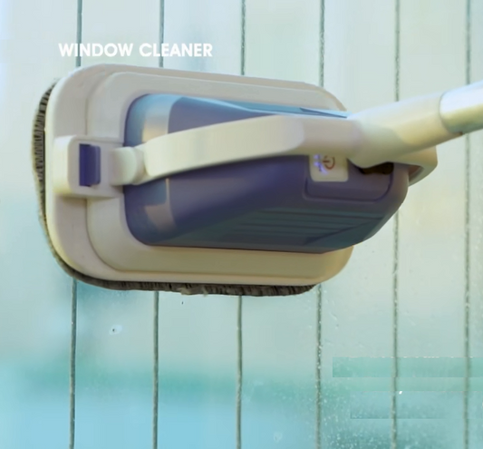 Extendable window cleaner glass wiper for home use