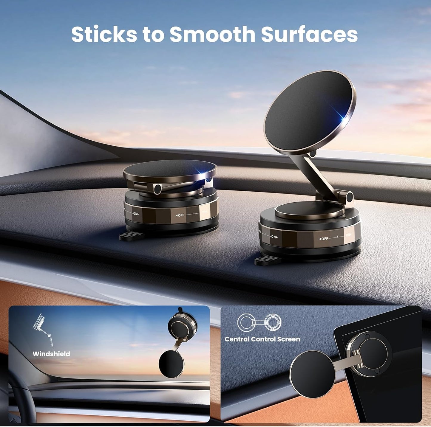 MagLock 360° Car Phone Mount