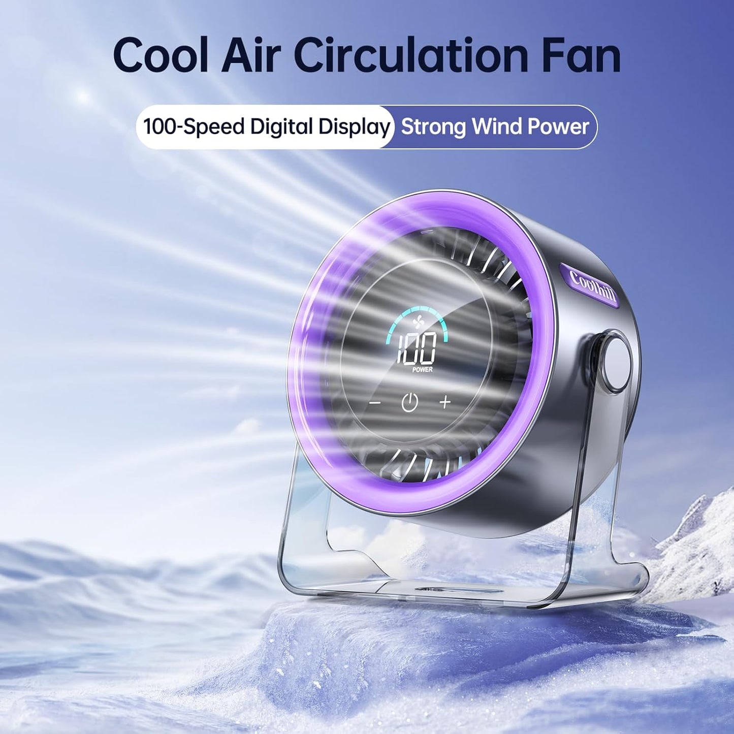 TurboBreeze Digital Jet Fan