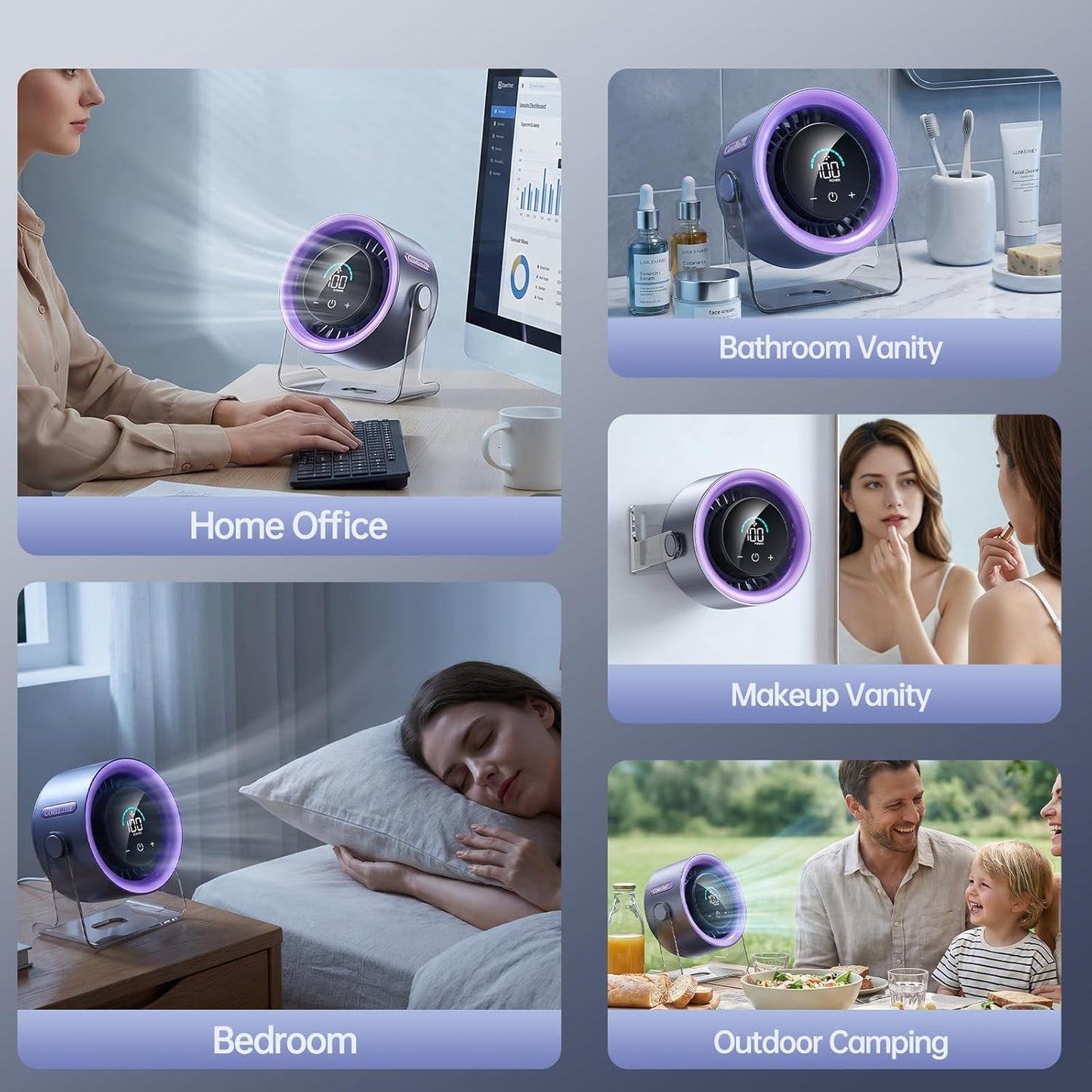 TurboBreeze Digital Jet Fan