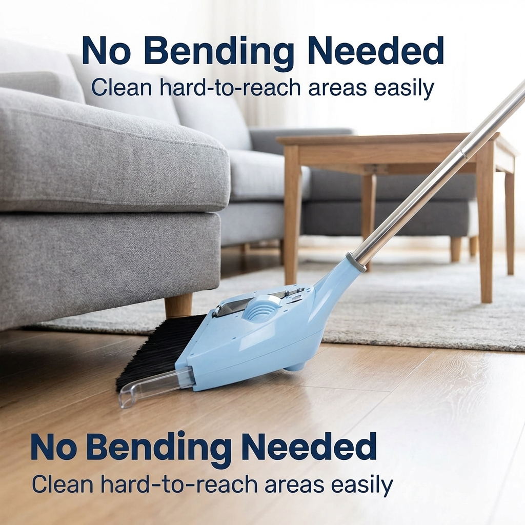 FastClean Vacuum Broom