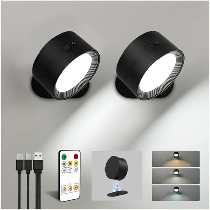 GlowMount Rechargeable Wall Light