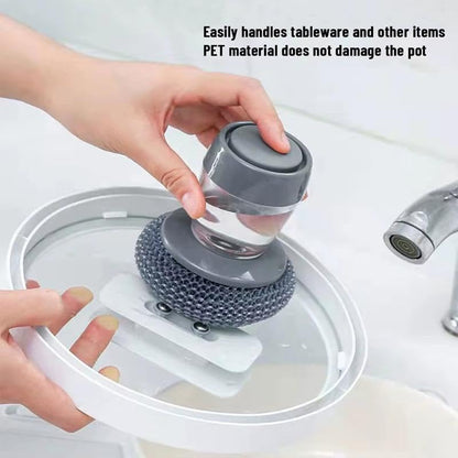 Soap Dispensing Dish Scrubber