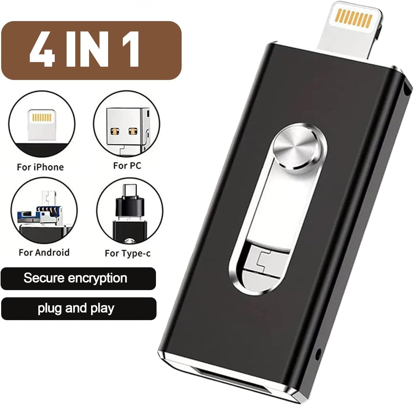 FlashVault Pro 4-in-1 512GB