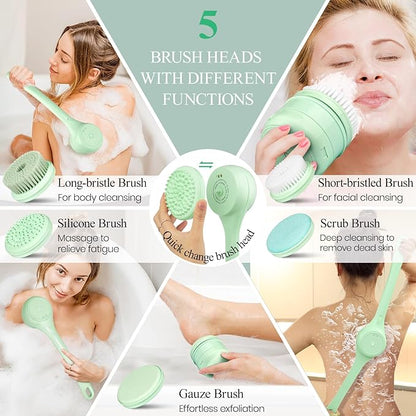 Electric Body Brush Back Scrubber