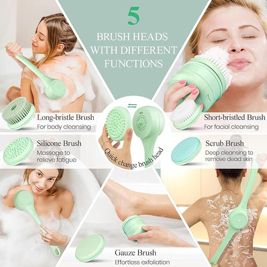 Electric Body Brush Back Scrubber