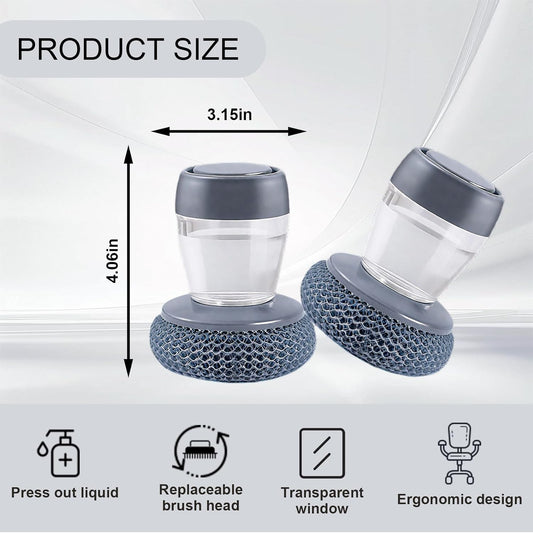 Soap Dispensing Dish Scrubber