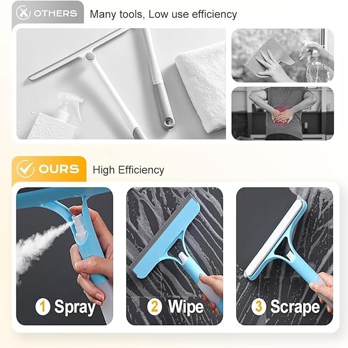 Double-Sided Glass Wiper
