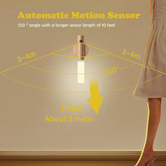 LumoWood™ Motion Sensor Wall Lights